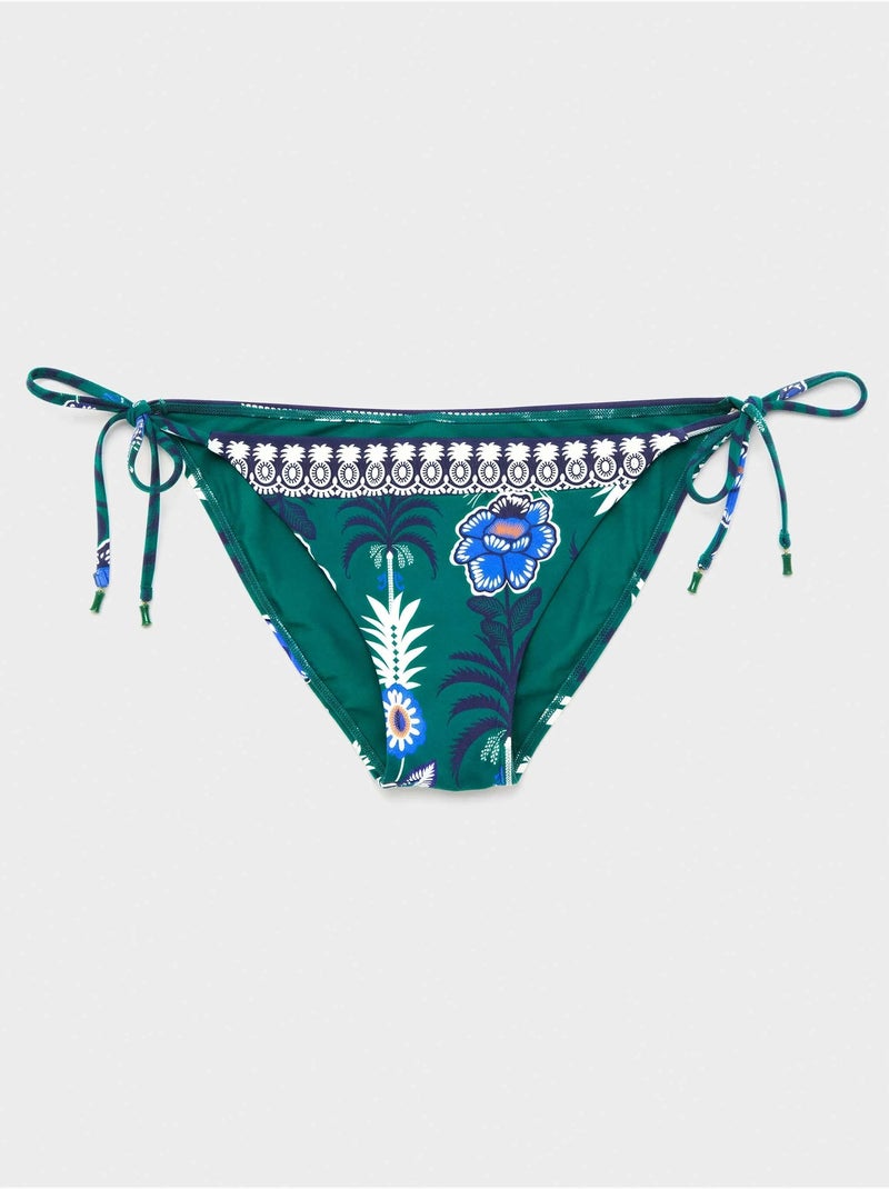 Culotte bikini imprimé Multicolore - Kiabi