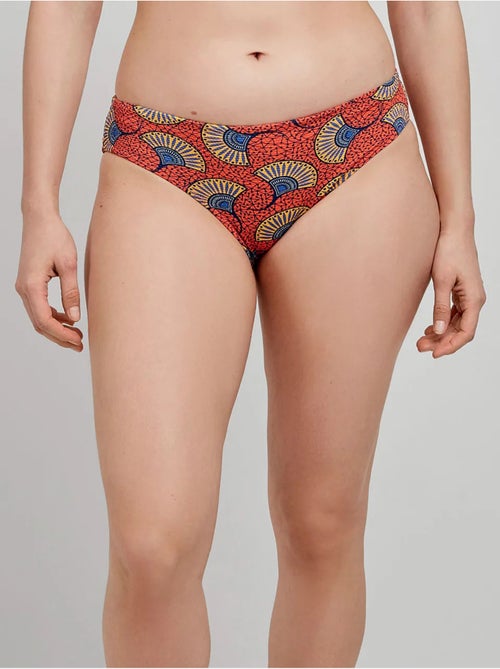 Culotte bikini midi imprimé tribal - Kiabi Culotte bikini midi imprimé tribal - Kiabi