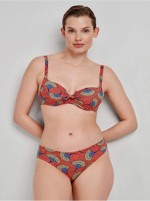 Culotte bikini midi imprimé tribal - Kiabi Culotte bikini midi imprimé tribal - Kiabi
