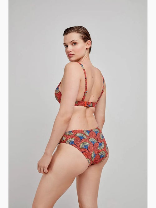 Culotte bikini midi imprimé tribal - Kiabi Culotte bikini midi imprimé tribal - Kiabi