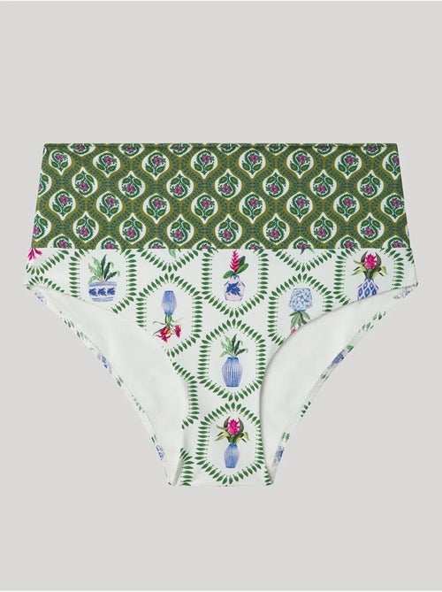 Culotte bikini multiposition imprimé - Kiabi Culotte bikini multiposition imprimé - Kiabi