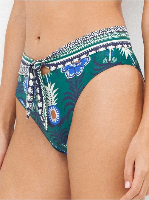 Culotte bikini taille haute motif ananas tropicaux - Kiabi Culotte bikini taille haute motif ananas tropicaux - Kiabi