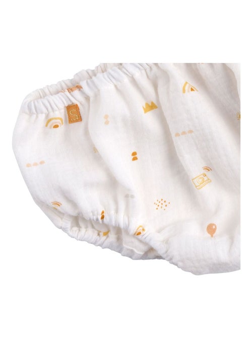 Culotte bloomer Bébé en coton lot de 2 - - Kiabi