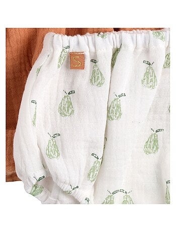 Culotte bloomer Bébé en coton lot de 2 - SAUTHON