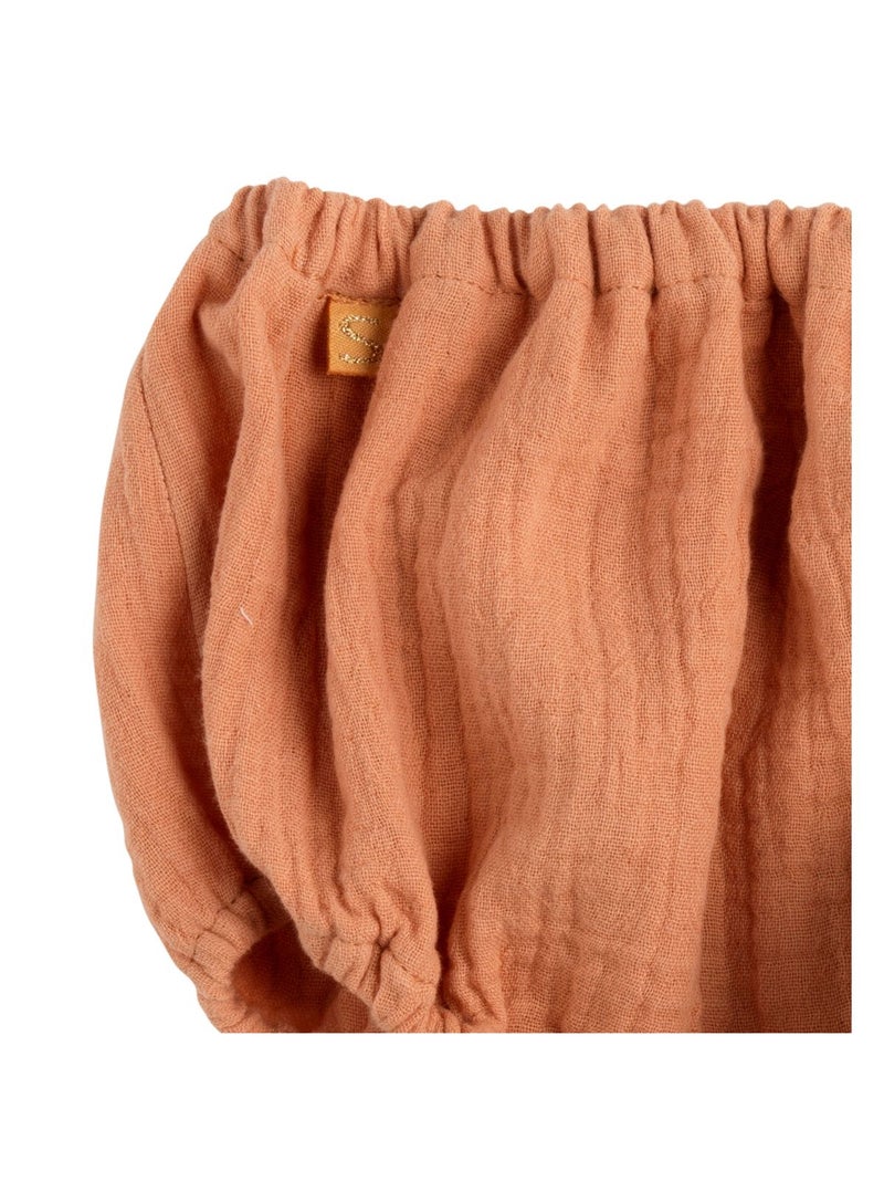 Culotte bloomer Bébé en coton lot de 2 - SAUTHON Blanc Orange - Kiabi
