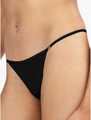Culotte brésilien fine dentelle à lanière