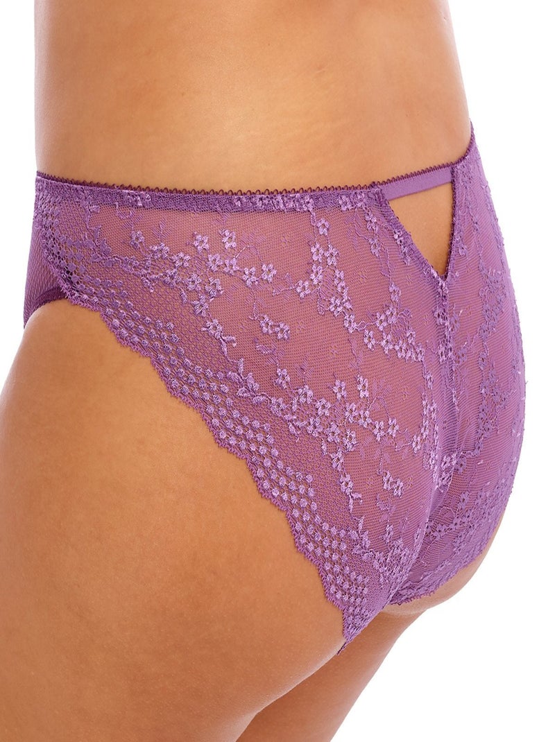 Culotte brésilienne dos dentelle Charley Violet - Kiabi