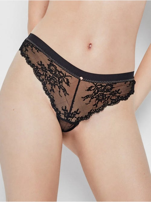 Culotte brésilienne en dentelle - Kiabi