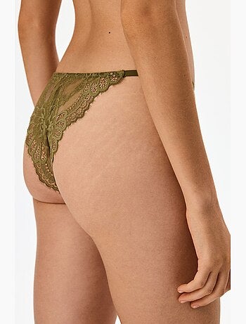 Culotte brésilienne en dentelle penti