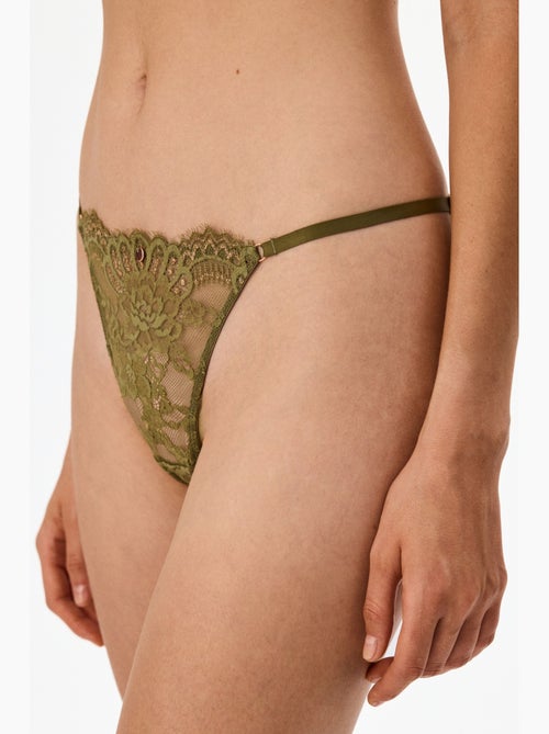 Culotte brésilienne en dentelle penti - Kiabi Culotte brésilienne en dentelle penti - Kiabi