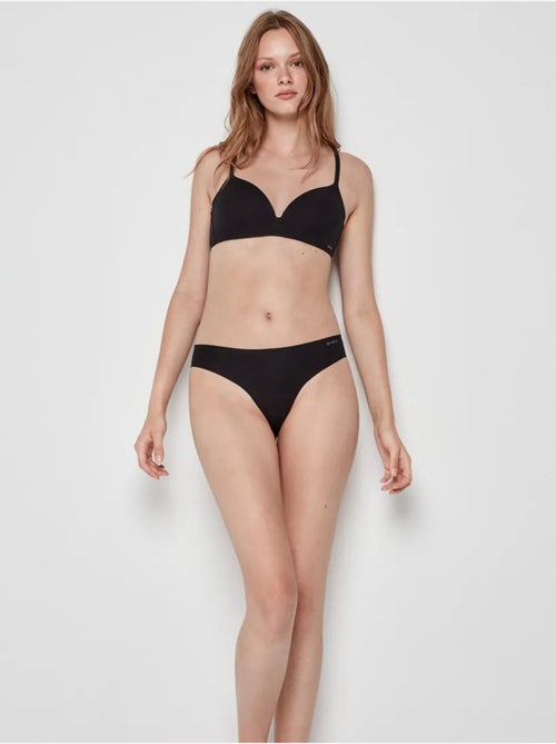 Culotte brésilienne en tissu de coton éco - Kiabi