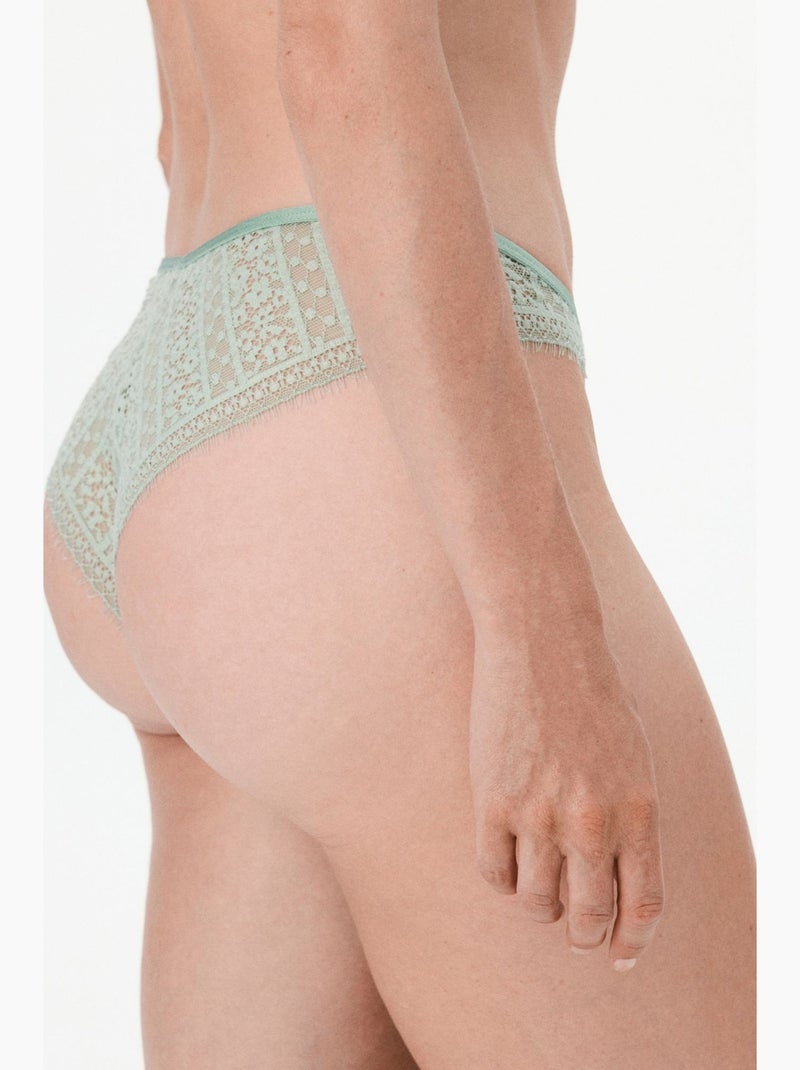 Culotte brésilienne femme penti Vert menthe - Kiabi