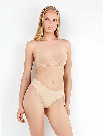 Culotte br?silienne invisible en microfibre