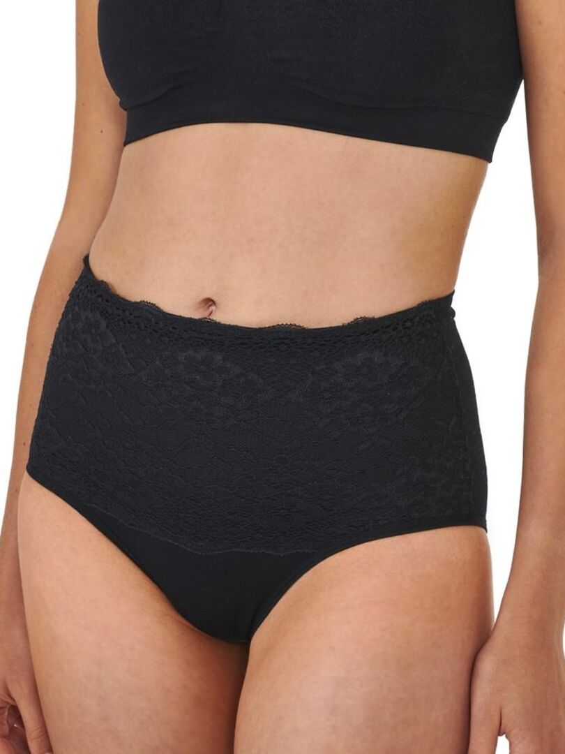 Ceinture Minceur Discrète Femme - Noir - Taille L à XL - Gainage Abdos Et Taille - Shapewear