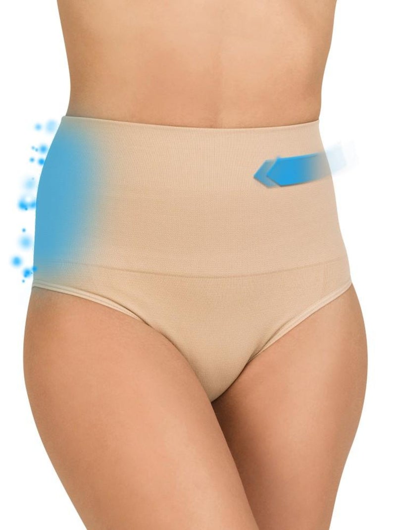 Culotte ceinture sculptante Cellutex Beige sable - Kiabi