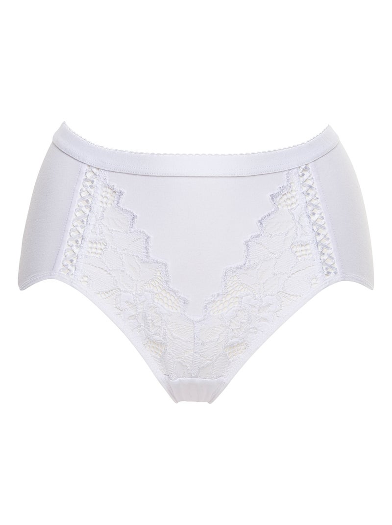 Culotte coton d'arum sans complexe lingerie Blanc - Kiabi