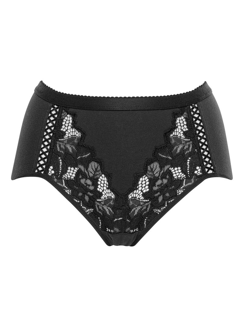Culotte coton d'arum sans complexe lingerie Noir - Kiabi
