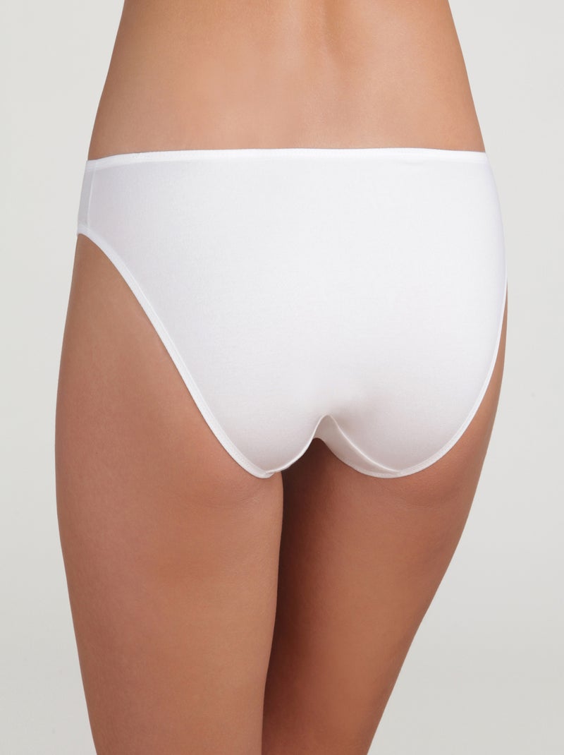 Culotte Coton Ecodim Maintien Blanc - Kiabi