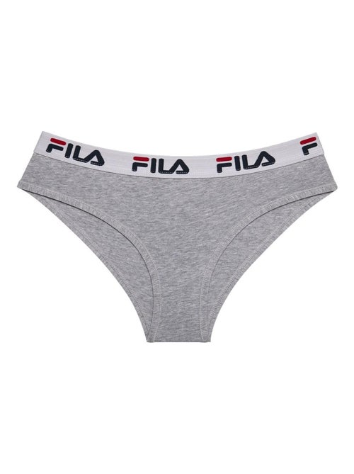 Culotte coton femme Fila 6043 Gris Fila - Kiabi