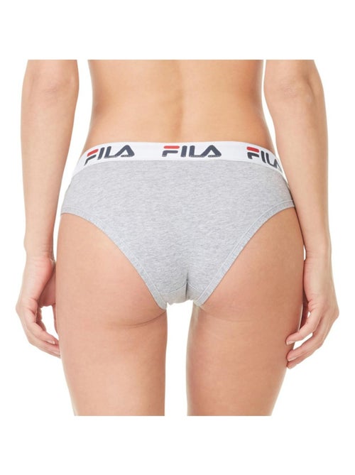 Culotte coton femme Fila 6043 Gris Fila - Kiabi