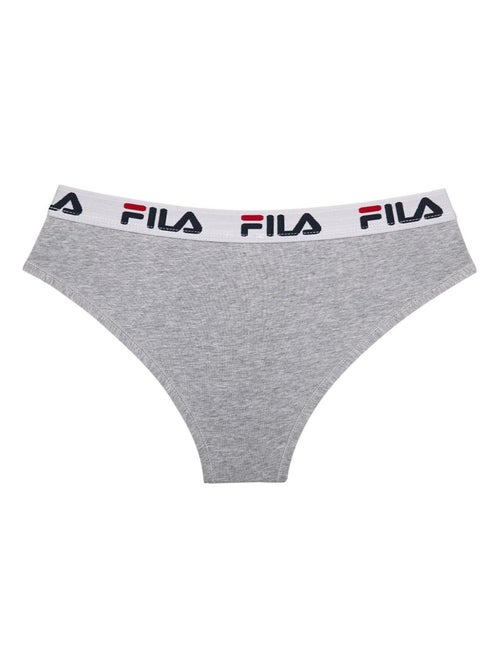 Culotte coton femme Fila 6043 Gris Fila - Kiabi