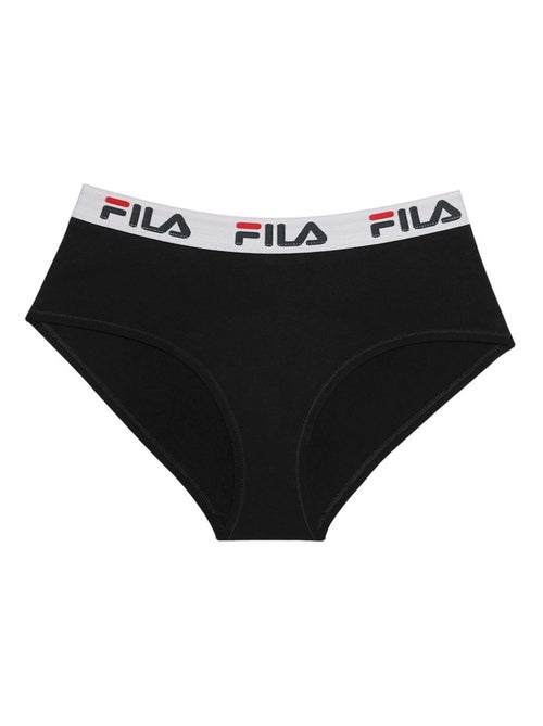 Culotte Coton femme Fila 6044D Noir Fila - Kiabi