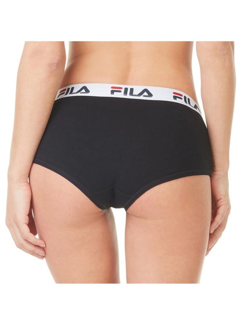 Culotte Coton femme Fila 6044D Noir Fila - Kiabi