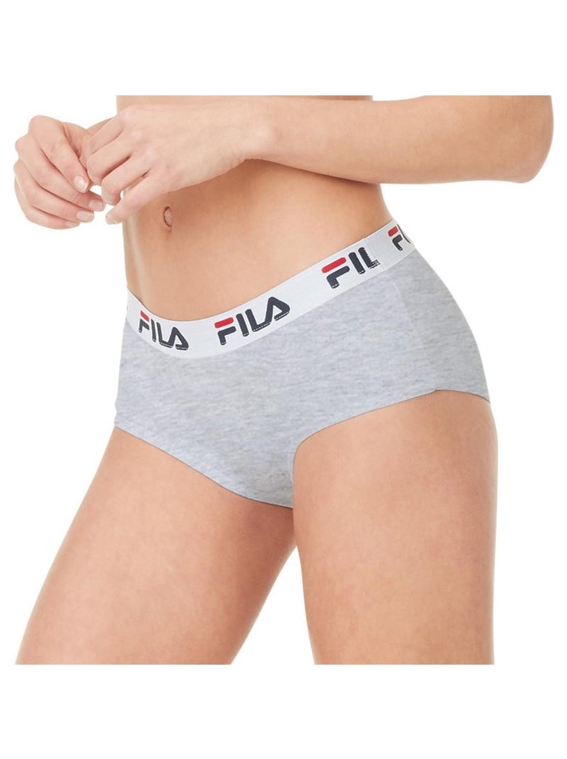 Culotte coton Femme FU6044 Fila Gris - Kiabi