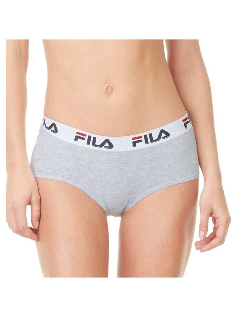 Culotte coton Femme FU6044 Fila Gris - Kiabi
