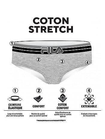 Culotte Coton femme FU6044E Fila