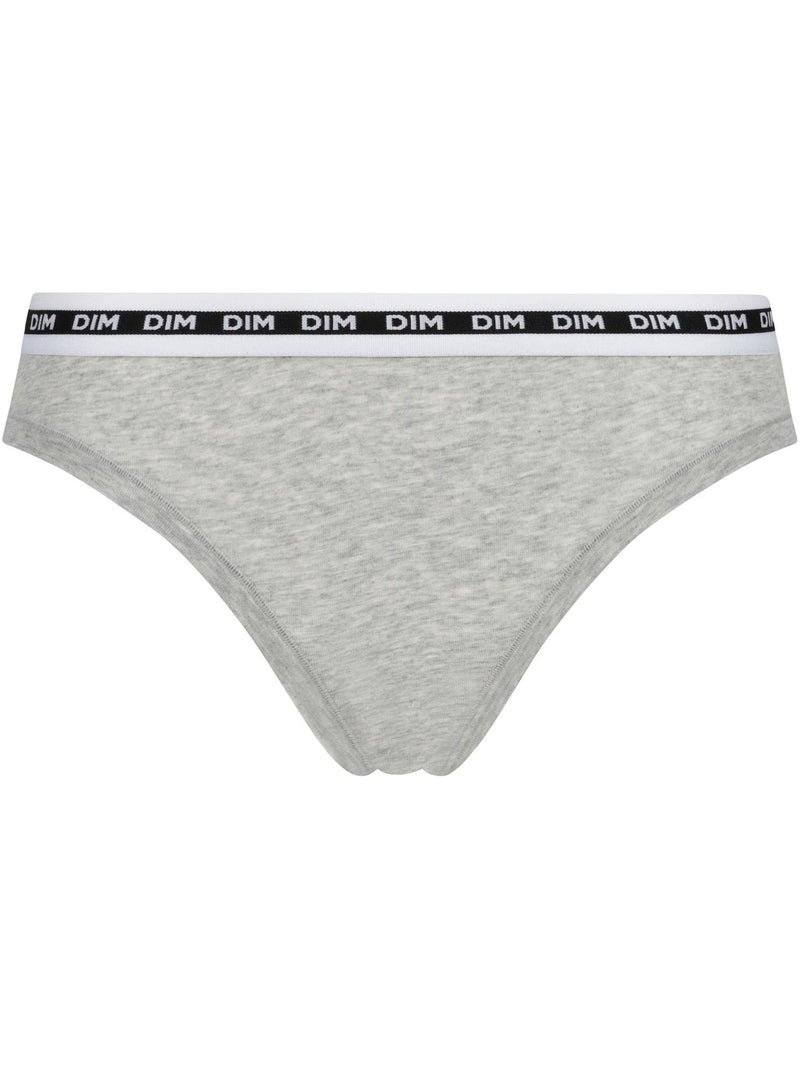 Culotte coton modal souple icons Gris chiné - Kiabi