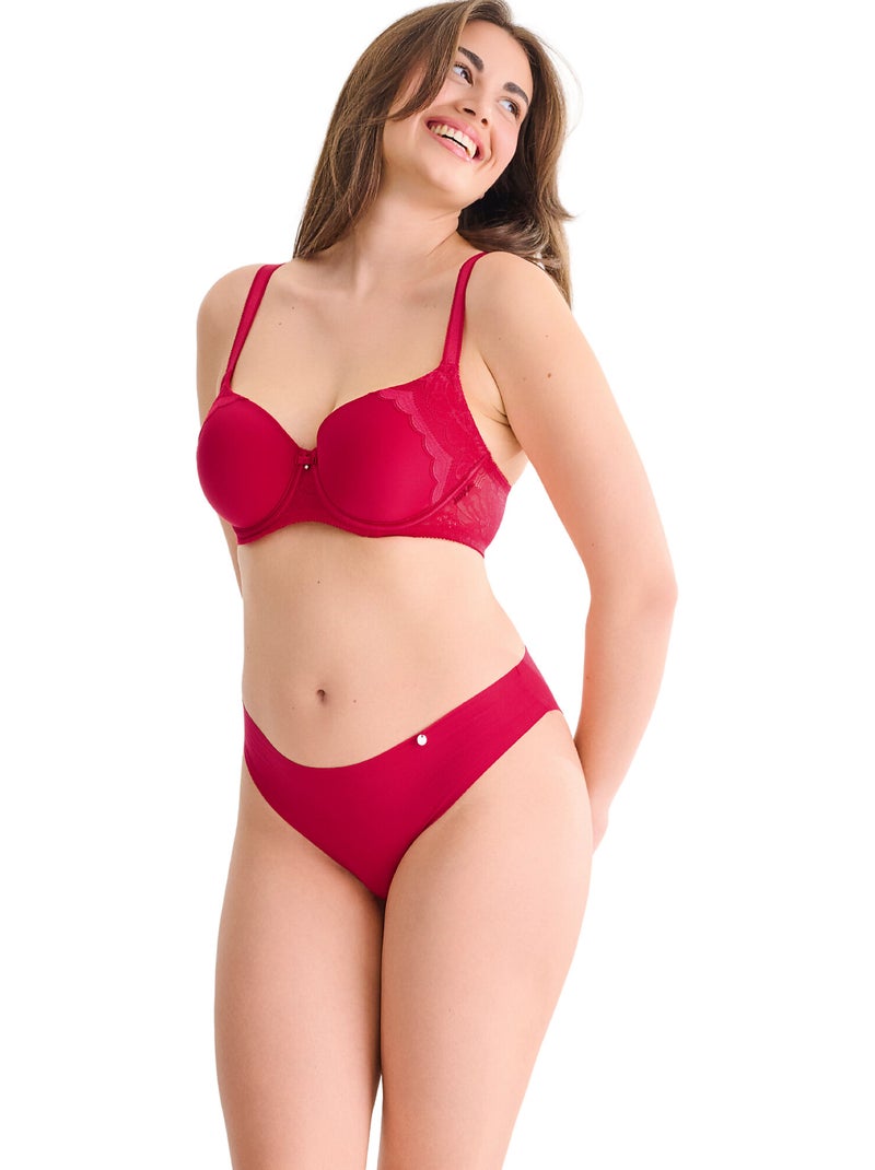Culotte coupe nette EVERYDAY Rouge - Kiabi