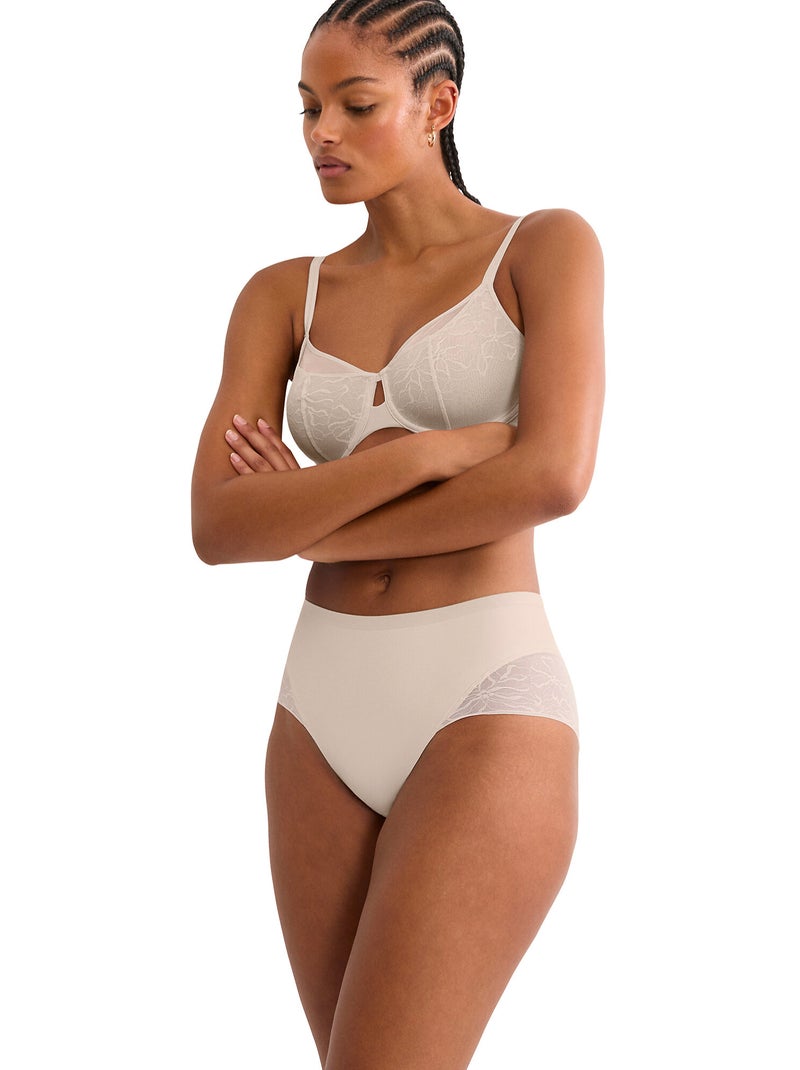 Culotte couvrante COMFORT CONTOUR Beige - Kiabi