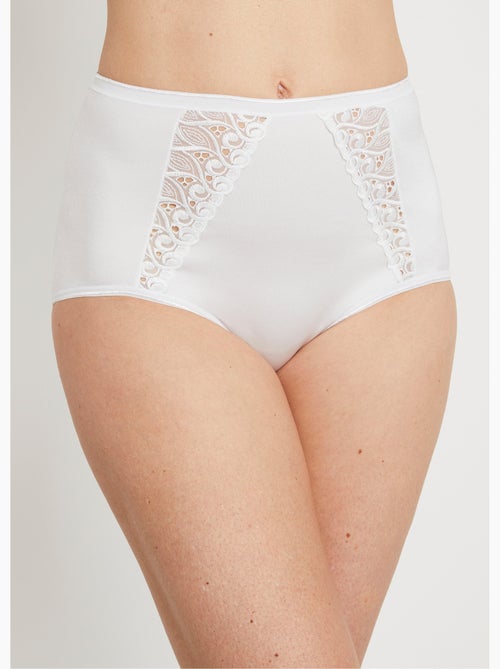 Culotte couvrante taille haute - lot de 2 - Afibel - Kiabi