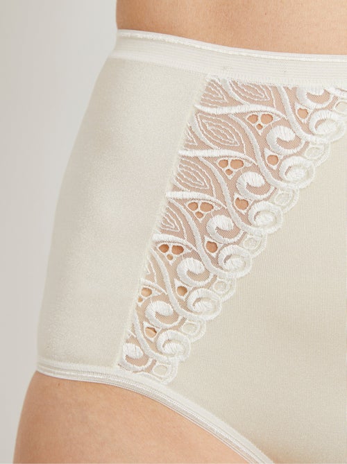 Culotte couvrante taille haute - lot de 2 - Afibel - Kiabi