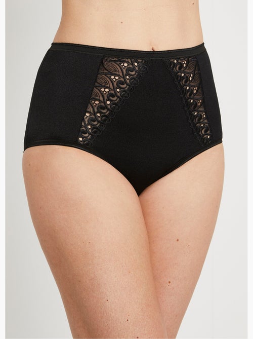 Culotte couvrante taille haute - lot de 2 - Afibel - Kiabi