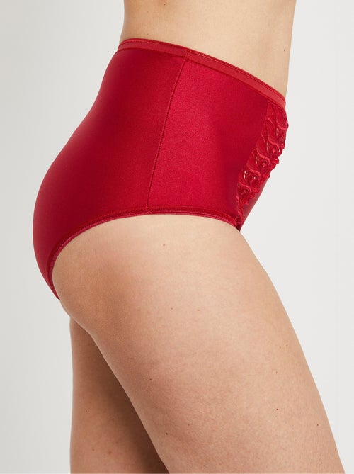 Culotte couvrante taille haute - lot de 2 - Afibel - Kiabi
