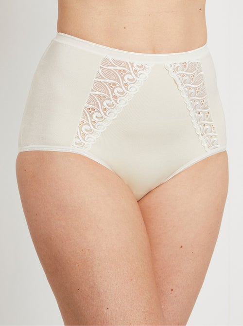 Culotte couvrante taille haute - lot de 2 - Kiabi