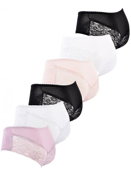 Culotte CXL By LACROIX - Pack de 6 - Kiabi