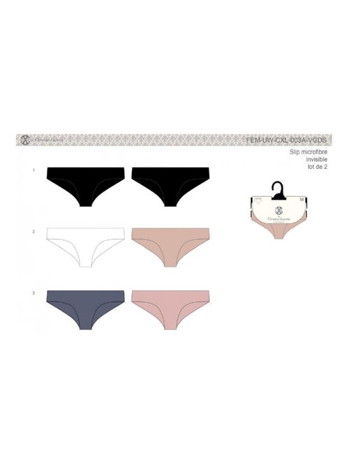 Culotte CXL By LACROIX X6 - Pack de 6 - Kiabi