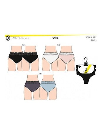 Culotte CXL By LACROIX X6 - Pack de 6