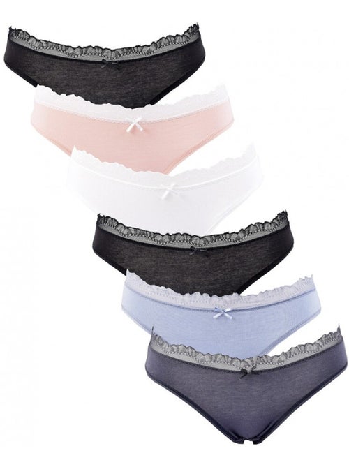 Culotte CXL By LACROIX X6 - Pack de 6 - Kiabi