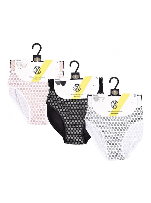 Culotte CXL By LACROIX X6 - Pack de 6 - Kiabi