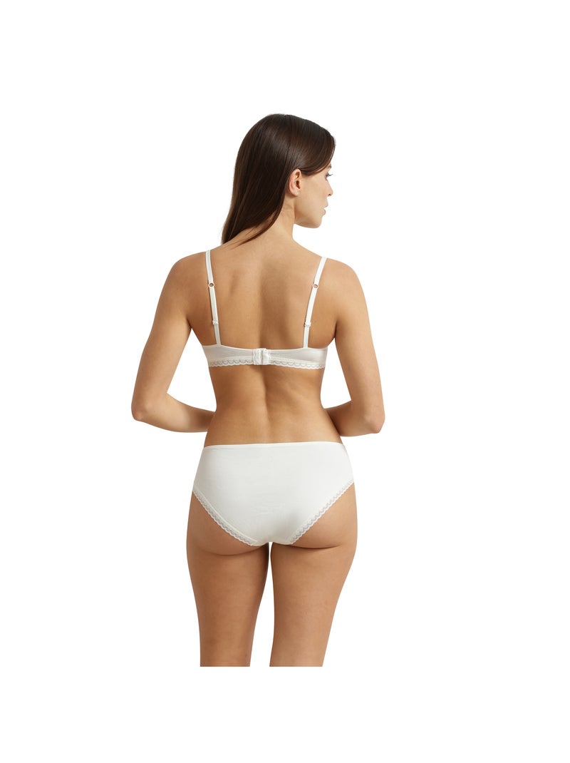 Culotte Daily Coton Blanc cassé - Kiabi
