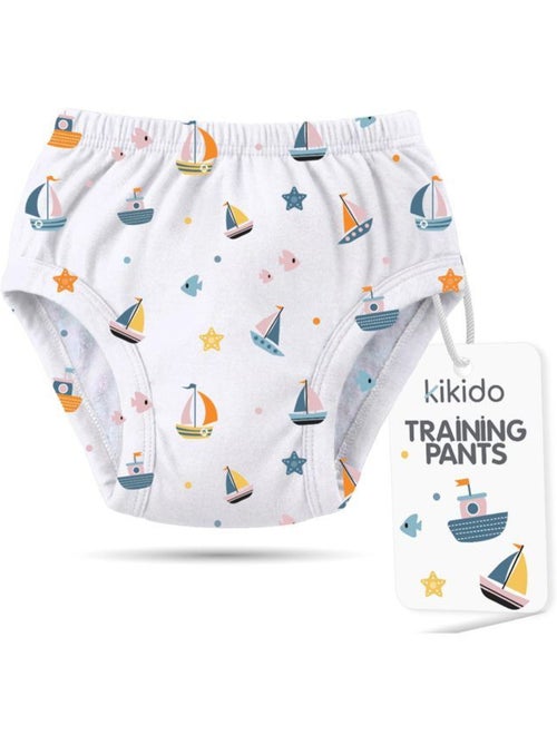 Culotte d’apprentissage lavable - Coton étanche anti-fuite - KIKIDO - Kiabi