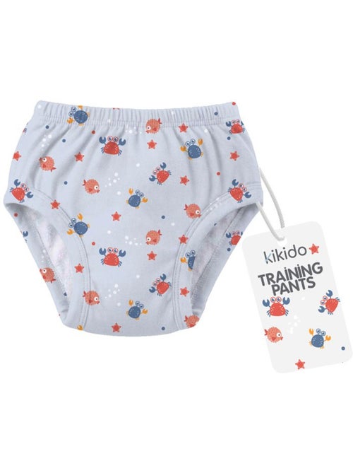 Culotte d’apprentissage lavable bébé - 100% coton motif crabe - KIKIDO - Kiabi