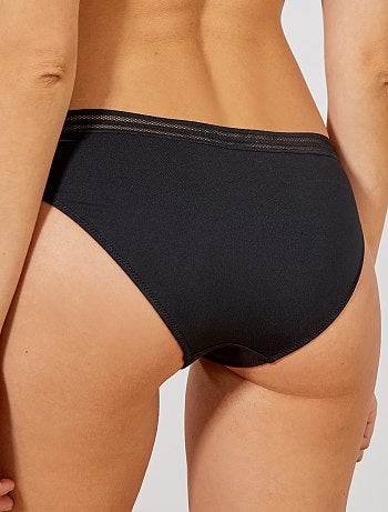 Culotte de bain détails ajourés - Kiabi