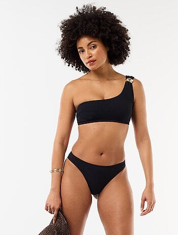 Culotte de bain en maille gaufrée