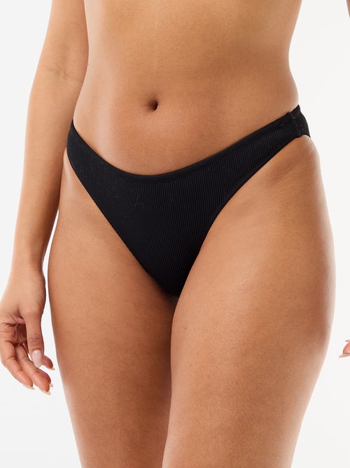 Culotte de bain en maille texturée - Kiabi