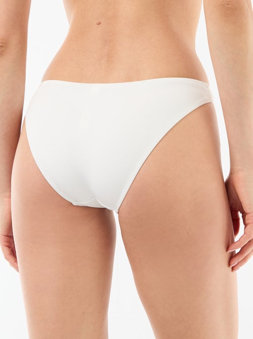 Culotte de bain en microfibre souple - Kiabi
